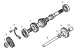 Rover 400/45/MG ZS Primary Shaft - Petrol K Series - 1400/1600 Manual R65