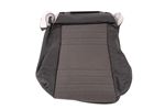 Cover assembly-front seat cushion - RH - Black/Grey - Axis Leather - HCA001620LEQ - Genuine MG Rover
