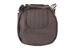 Cover assembly-front seat cushion - Black - RH - Axis and Tuscany - with piping - Connoisseur - HCA001700LRI - Genuine MG Rover
