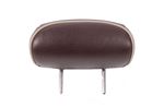 Headrest-rear seat fixed bolster - PVC - Aubergine/Sandstone piping - HLH000320KMW - Genuine MG Rover