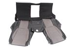 Cover assembly-rear seat folding bench squab - Alcantara - Gunsmoke - HMA001540WSF - Genuine MG Rover