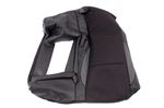 Cover assembly-rear seat large split squab - Black - Monaco - Thunder Grey - HMA003580LFA - Genuine MG Rover