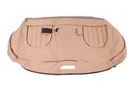 Cover assembly-rear seat fixed bench cushion - leather - Sandstone/Black piping - HPA002040SPJ - Genuine MG Rover