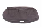 Cover assembly-rear seat folding bench cushion - Black - Axis and Tuscany - with piping - Connoisseur - HPA002100LRI - Genuine MG Rover