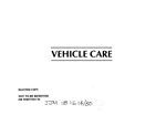 Vehicle Care Handbook - XK8 & XKR - 1997-1998 - JJM18161480GR - OTP
