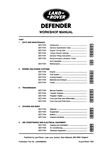 Service Manual - Defender 90 and 110 Non NAS - 1993-1995 - LDAWMEN93GR - OTP