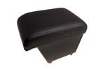 Cubby Box Armrest RHD ECO Leather Black - LF1102BLACKECOBP - Britpart