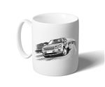 Freelander 2 - 2011 On Mug - Black & White with Reg - LF1118BWMUG