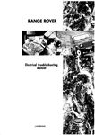 Electrical Trouble Shooting Manual - Range Rover Classic - 1992 - LHAEMENA00GR - OTP