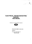 Electrical Trouble Shooting Manual - Range Rover Classic NAS - 1992 - LHAEMUSA00GR - OTP