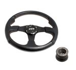 Steering Wheel Kit 340mm M Range Semi Dish Black - LL1119MB36 - Mountney
