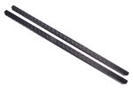 Chequer Plate Sill Cover (pair) 3mm Black - LL12633 - Aftermarket