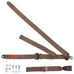 Static Lap Belt (single) Beige - LL1317BEIGE - Securon
