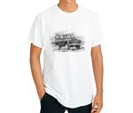Series 2 SWB Station Wagon - T Shirt in Black and White - LL1743TSTYLE