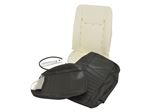Outer Seat Re-trim Kit - Black Vinyl - LL1827BLKBP - Britpart