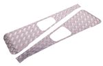 Chequer Plate Wing Top Pair 3mm Black - LL1926 - Aftermarket