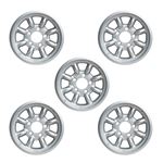 Alloy Wheel (5 Pieces) 8" X 18" Silver - LL2109SIL5 - Minilite