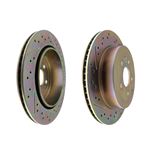 Brake Disc Rear Performance (pair) Vented 302mm - LR189038URBP - Britpart