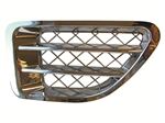 Air Intake Grille - LHS Plastic Chrome Finish Single - Britpart DA3350
