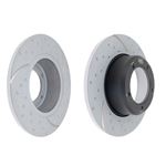 Brake Disc Front (pair) Solid 298mm - LR017951UR - EBC