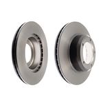 Brake Disc Front (pair) Vented 298mm - LR017952BREMBO - Brembo