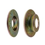 Brake Disc Rear Performance (pair) Solid 290mm - LR017953URBP - Britpart
