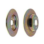 Brake Disc Rear Performance (pair) Solid 302mm - LR027123BPUR - Britpart