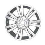 Alloy Wheel 20" Style 20 Mid Silver - LR028988 - Genuine
