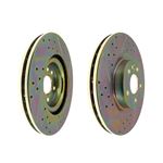Brake Disc Front Performance (pair) Vented 325mm - LR059122BPUR - Britpart