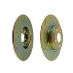 Brake Disc Rear Performance (pair) Solid 300mm - LR061388BPUR - Britpart