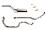 Exhaust System S/Steel 88" Large Bore - LR1002LB - Aftermarket
