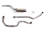 Exhaust System S/Steel 88" Large Bore - LR1004LB - Aftermarket