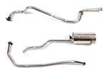 Exhaust System S/Steel LWB LHD - LR1013LHD - Aftermarket