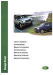 Owners Handbook - Range Rover P38A Aus - 2000-2001 - LRL0333AUSGR - OTP