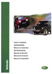 Owners Handbook - Defender Export - 2002 - LRL0439ENXGR - OTP