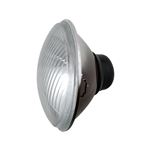 Headlamp 7" H4 RHD Less Pilot - LUB328LC - Lucas Classic