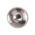 Headlamp 7" RHD H4 With Pilot Domed Glass - LUB383LC - Lucas Classic