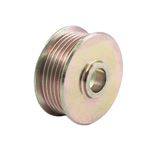 Alternator Multi 6 Groove Pulley 65mm 17mm Shaft - MG6S6517 - Powerlite