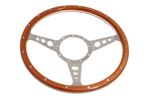 Steering Wheel 13" Wood Rim Dished - MK313D - Moto Lita