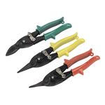Aviation Snip Set (3 piece) - MTR142105 - Sealey