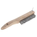 Wire Brush 5 Rows with Scraper - MTR191205 - Sealey