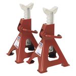 Axle Stands Ratchet Type 3 ton (pair) - MTR312202 - Sealey