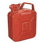 Jerry Can 5ltr Red Steel - MTR341101 - Sealey