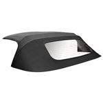 Hood Cover Black Mohair Fixed Glass Heated Window - MX52136MH - Prestige