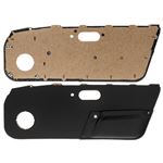 Door Trim Panel Black Vinyl (pair) Rear Pocket 1993-97 - MXV18035