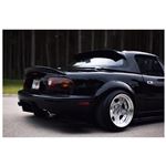 Boot Spoiler Ducktail Small Fibreglass - MXVCM032F - Carbon Miata