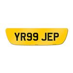 Vechicle Number Plate Rear Large Type - NPR75