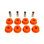 Front Radius Arm Bush Set Axle End Dynamic Orange 1B - NTC6860PBO - Polybush