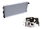 Radiator and fan kit - MGTF without air con - PCC000101K - Wipac