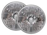 Headlamp 7" Crystal Halogen LHD (pair) - PRC7994C - AM